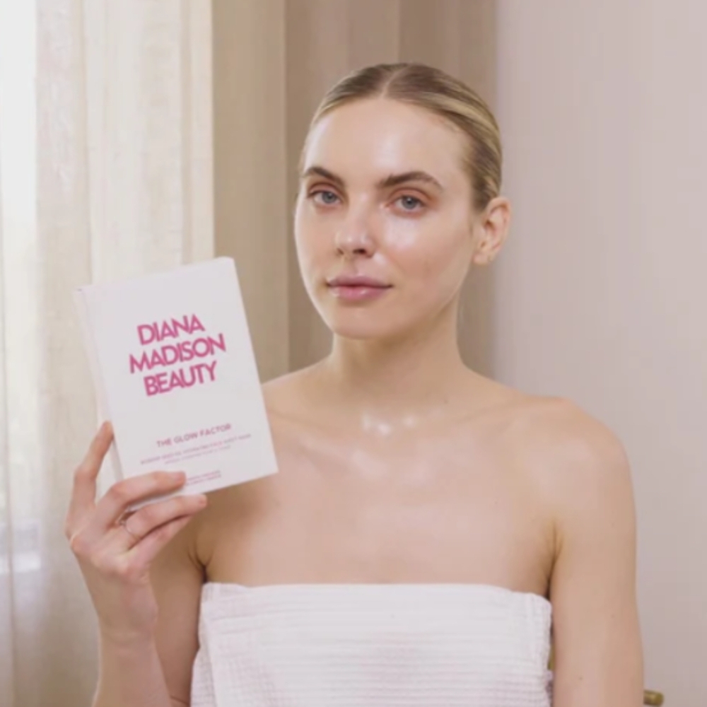 🌸 DIANA MADISON BEAUTY THE GLOW FACTOR FACE MASK